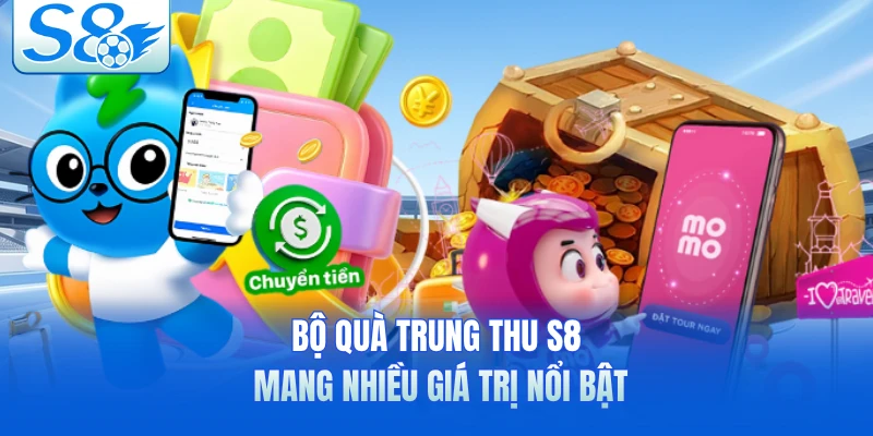Bộ quà Trung Thu S8 mang nhiều giá trị nổi bật